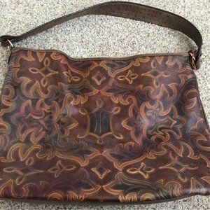 XL Western Style Leather Tote